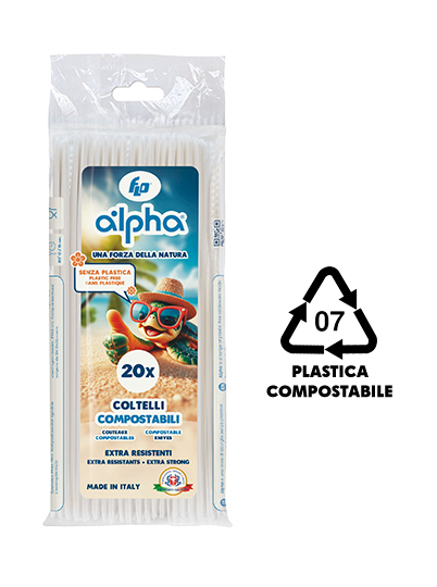 Busta (7 bioplastica compostabile)